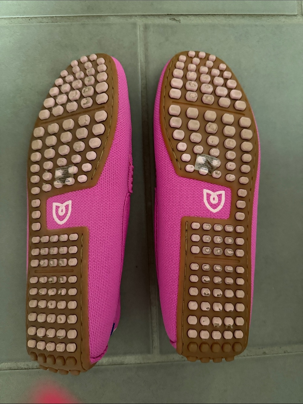 Rothy's The Driver Pink Slip-On Loafers Size 9 - Picture 2 of 3